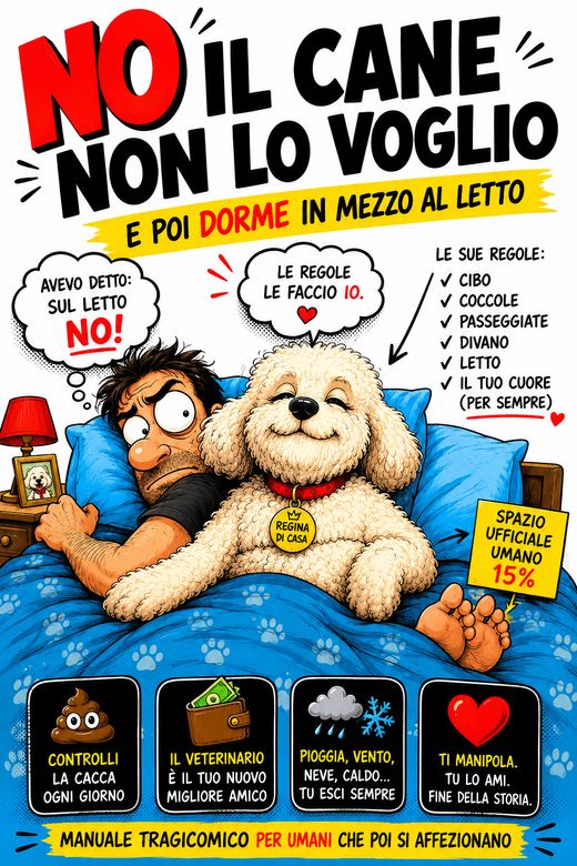 Copertina di No, il cane non lo voglio